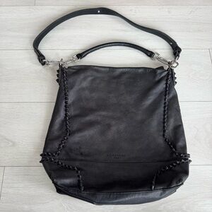 Liebeskind Black Leather Shoulder Bag Purse